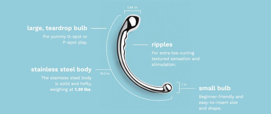 Top 7 Best Stainless Steel Metal dildo to buy. 4 Le Wand Hoop 1 Top 7 Best Stainless Steel Metal dildo to buy.