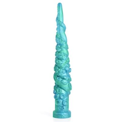 Sinnovator Kraken Double Tentacle Depth Training Platinum Silicone Dildo Top 5 best spiked dildo to experience some extra pleasure