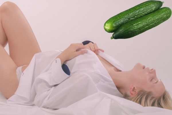 Is it safe to use a cucumber as a dildo? 1 use cucumber Is it safe to use a cucumber as a dildo?