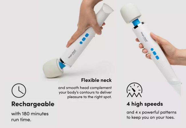 Top 7 Best Sex Toys for threesome lovers. 5 Magic Wand Rechargeable Extra Powerful Cordless Vibrator Top 7 Best Sex Toys for threesome lovers.